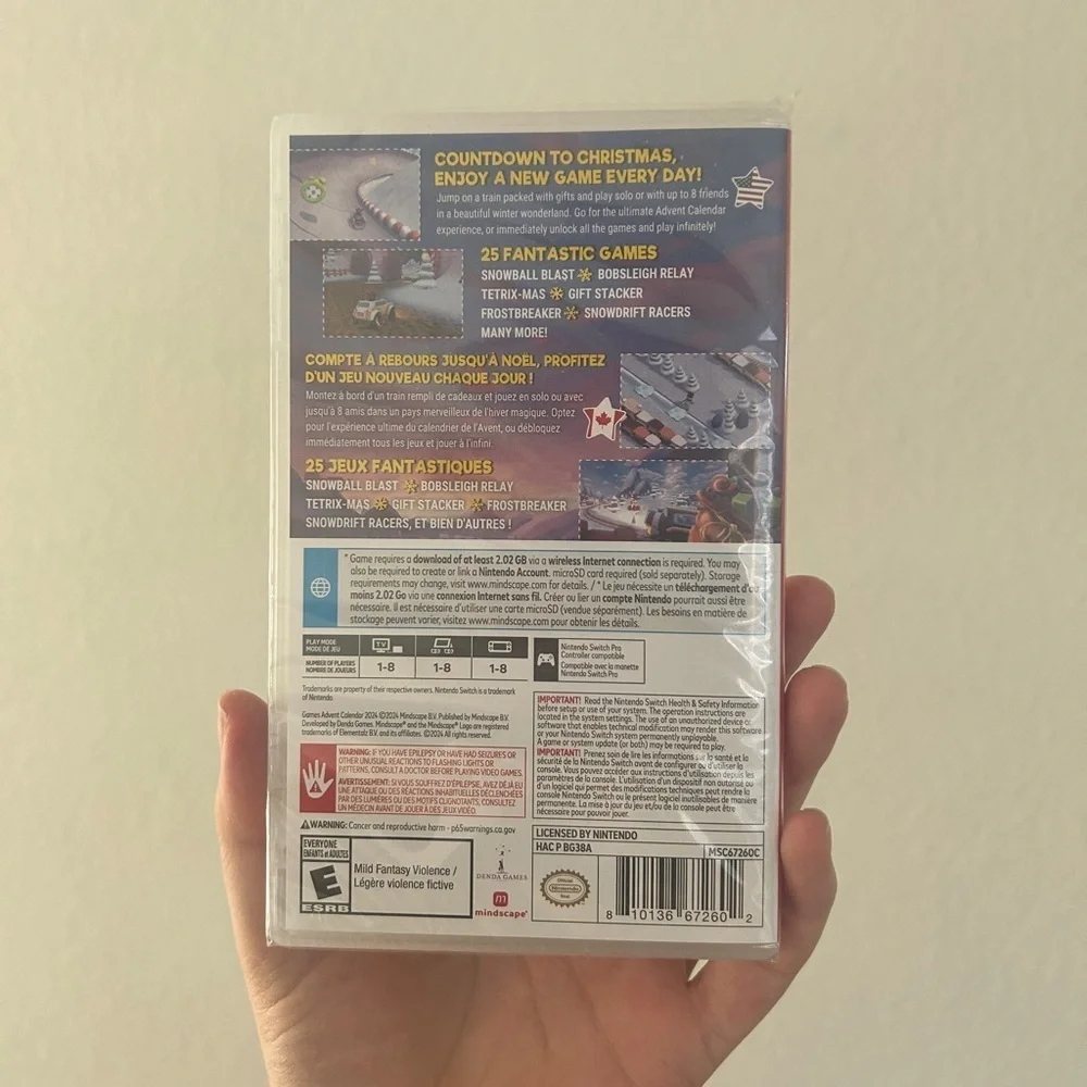 Games Advent Calendar 2024 (Nintendo Switch) – New in Package Game